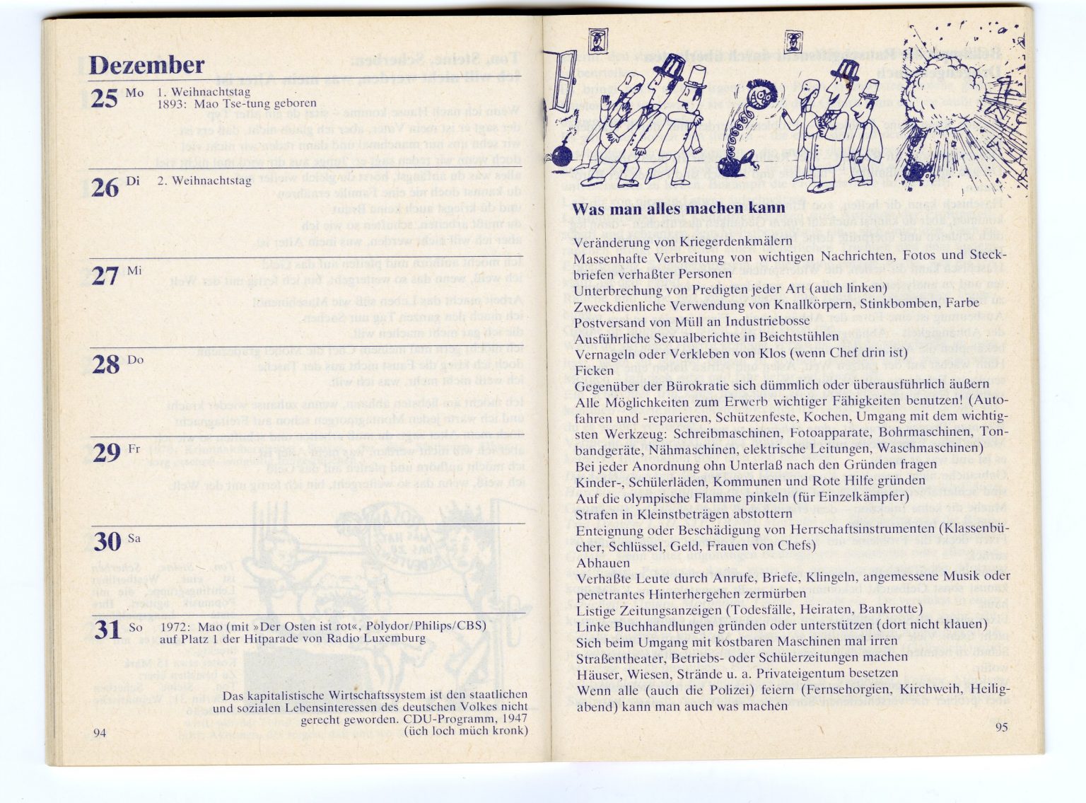 Roter Kalender 1972 – SozWissArchiv.de