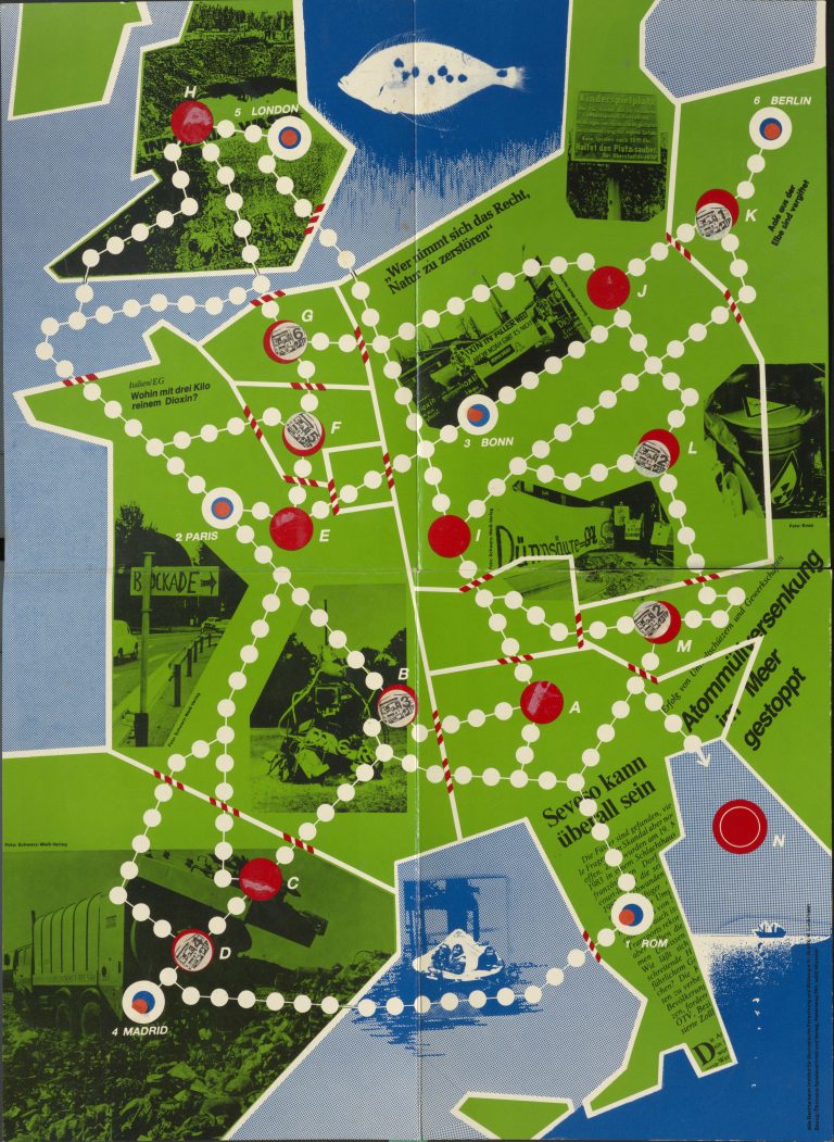 Spielplan "Giftmüll-Spiel"