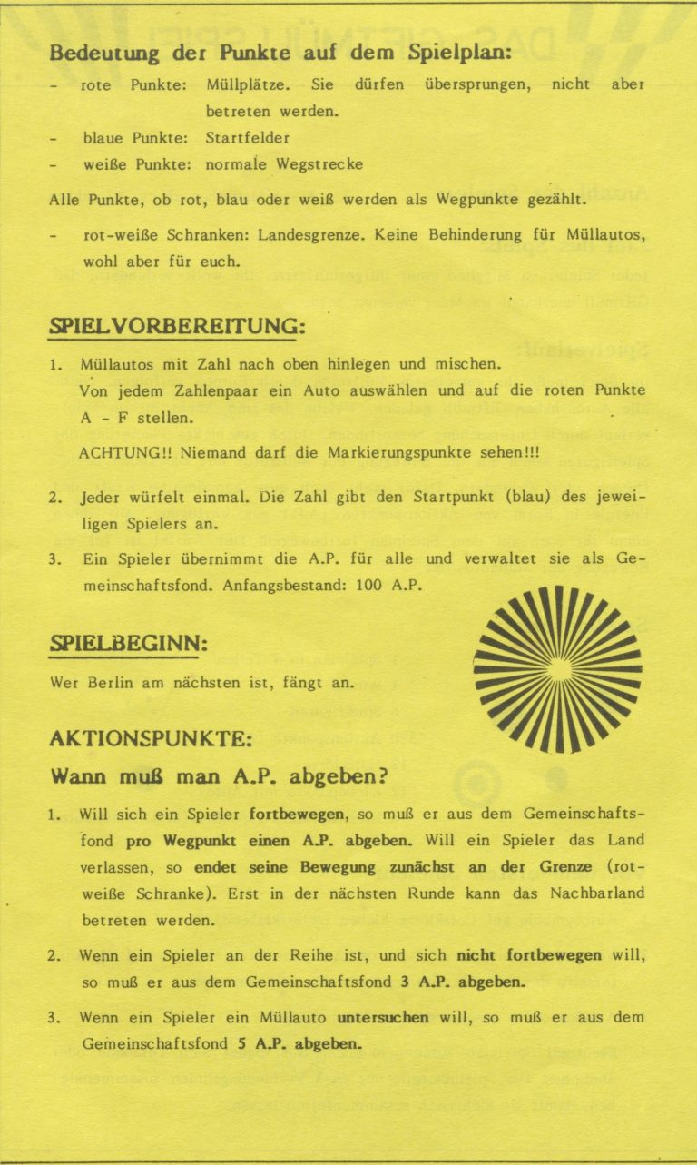 Spielanleitung "Giftmüll-Spiel"