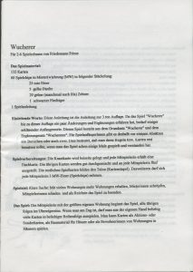 Spielanleitung "Wucherer"