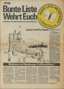 Zeitung der Bunten Liste, April 1978
