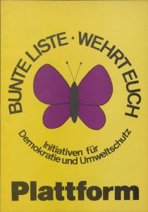 Wahlprogramm der Bunten Liste vom 18. März 1978