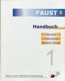 Titelseite des Handbuchs für FAUST 5